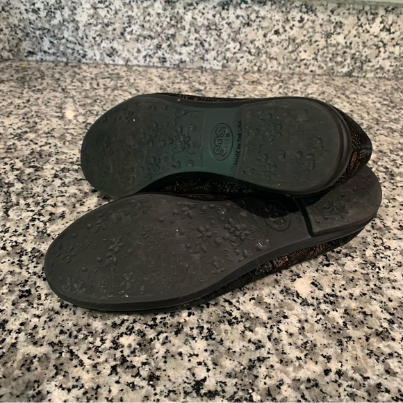 SAS Scenic Slip-on Ballet Flat in Black Lace size 7 - Picture 10 of 12